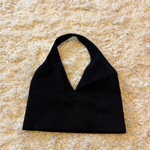 Gilly Hicks Black Halter Top